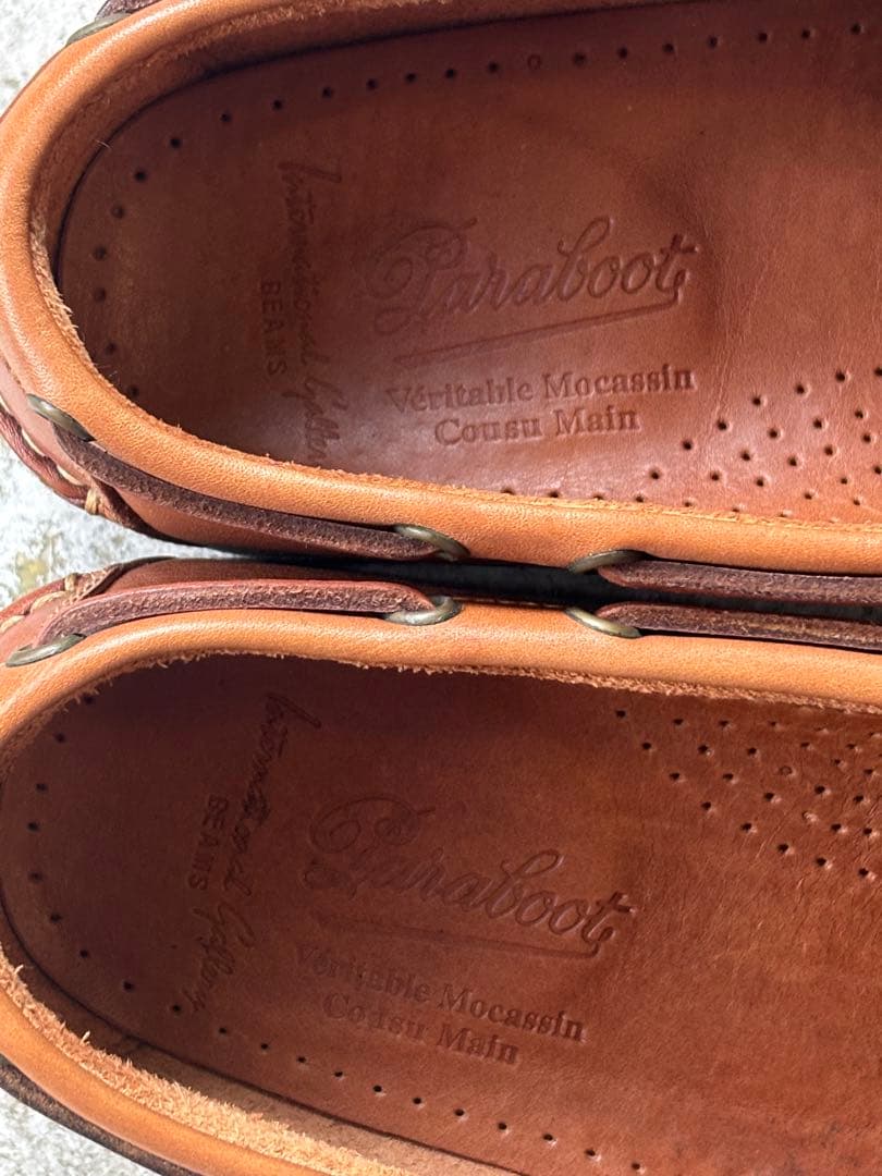 【ビームス別注】【新品未使用】パラブーツ　Corsica マロン 25.5cm