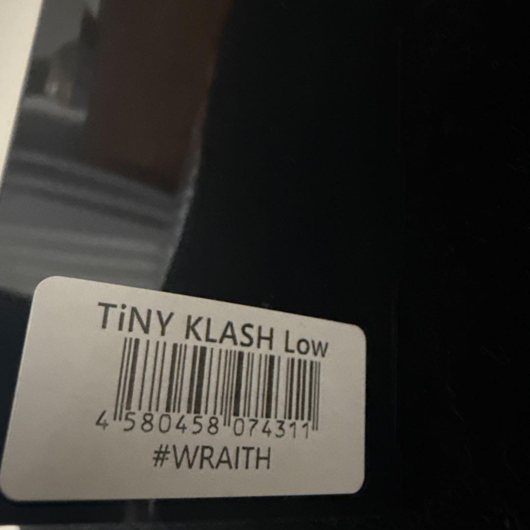 DRT タイニークラッシュ Low 新品未使用　wraith