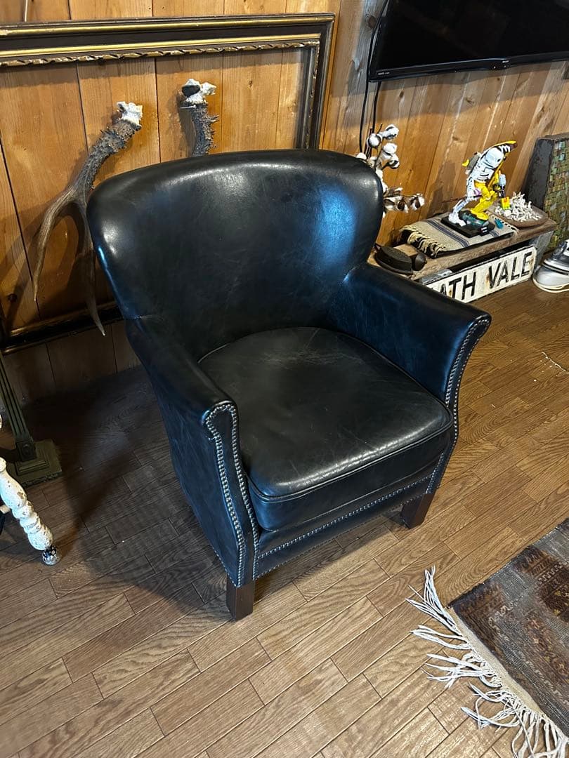 HALO ブラッククラブソファー 廃盤