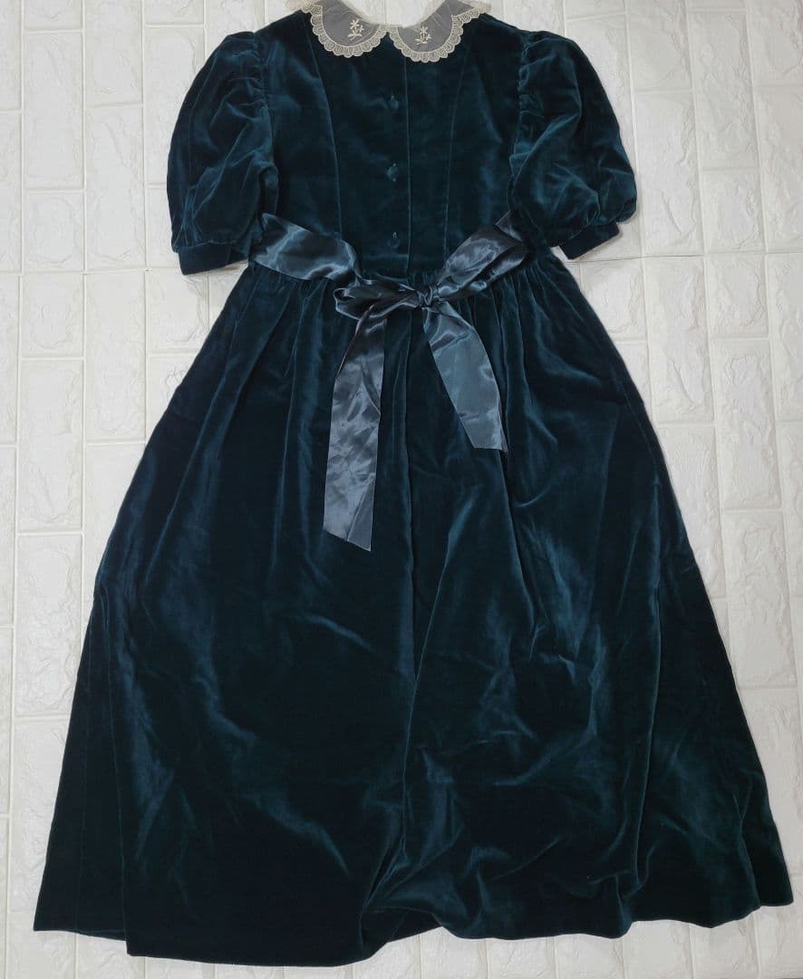 Laura Ashley Mother & Childベロアワンピース140cm