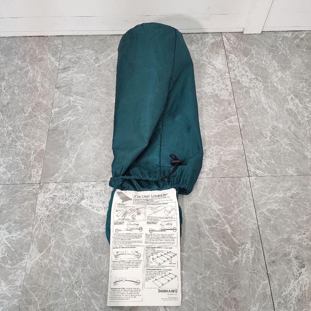 THERMAREST サーマレスト コット　メッシュ　キャンプ簡易ベッド