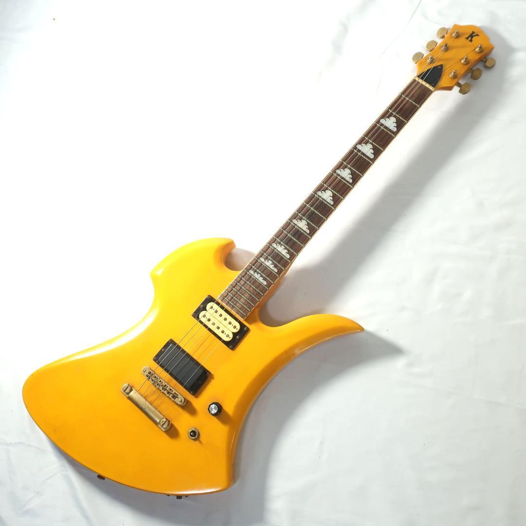HIDEモデル モッキンバード エレキギター イエロー - メルカリ