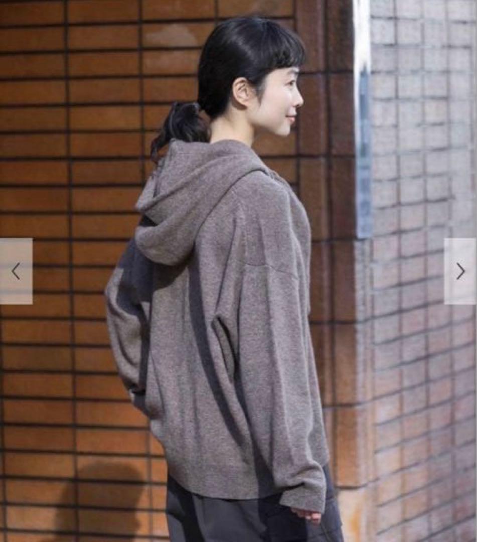 新品タグ付き　かぐれ　ヤクウールフードマフラー　アーバンリサーチドアーズ