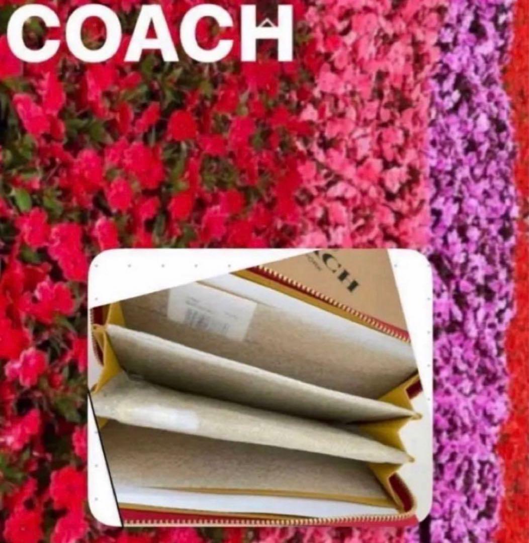 COACHストラップ付長財布ディズニーキースヘリング.コラボ.UFOプリント新品