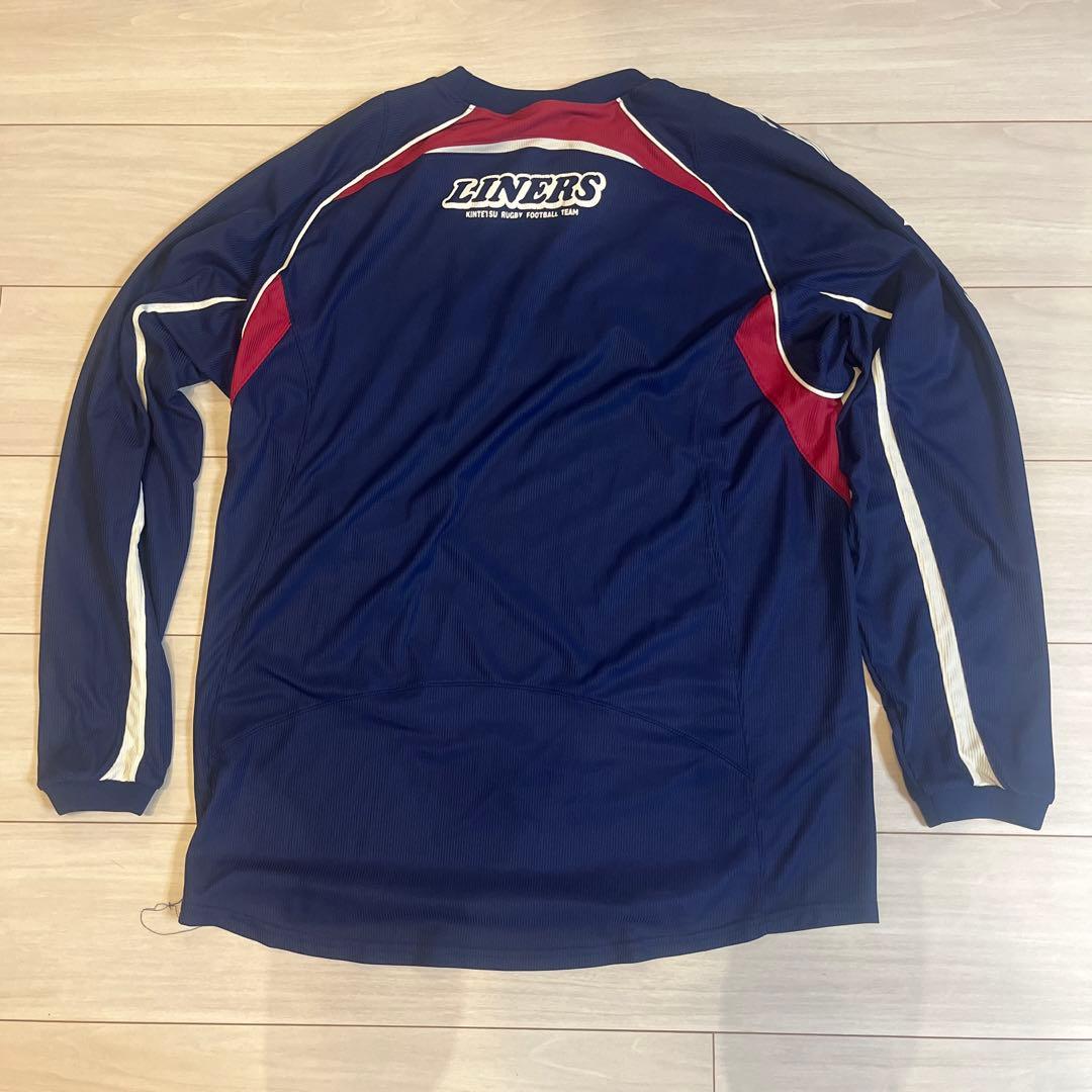 近鉄ライナーズ サイン入り ヤッケ 長袖 支給 非売品 実使用 ミズノ O