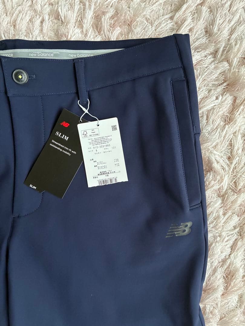 New Balance ゴルフ　裏フリースボンディングパンツ　サイズ5