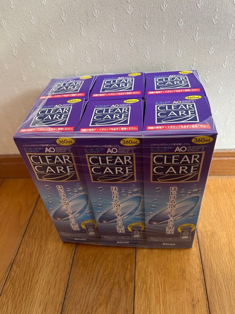 AO CLEAR CARE ソフトコンタクト洗浄保存液 360ml