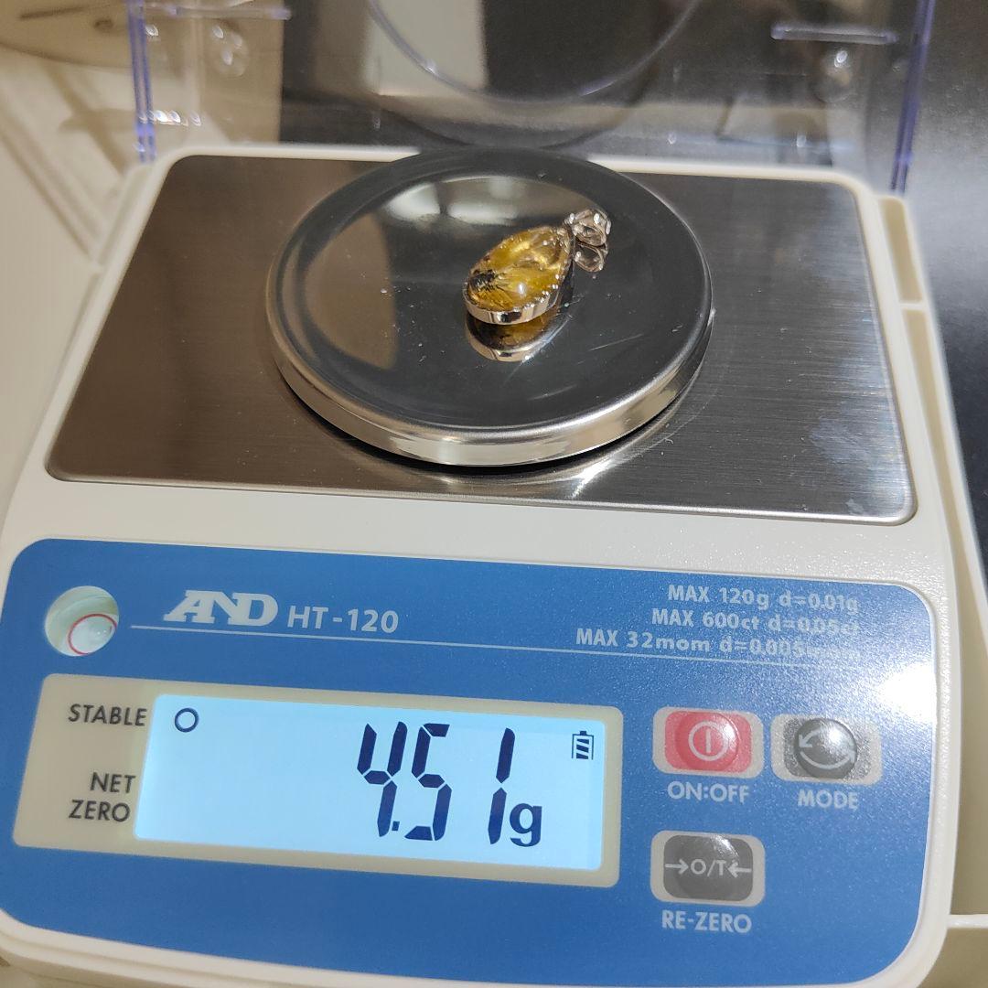 4 ルチルクォーツ　太陽ルチル　ルチルクォーツ　ペンダント　金運　財運　風水