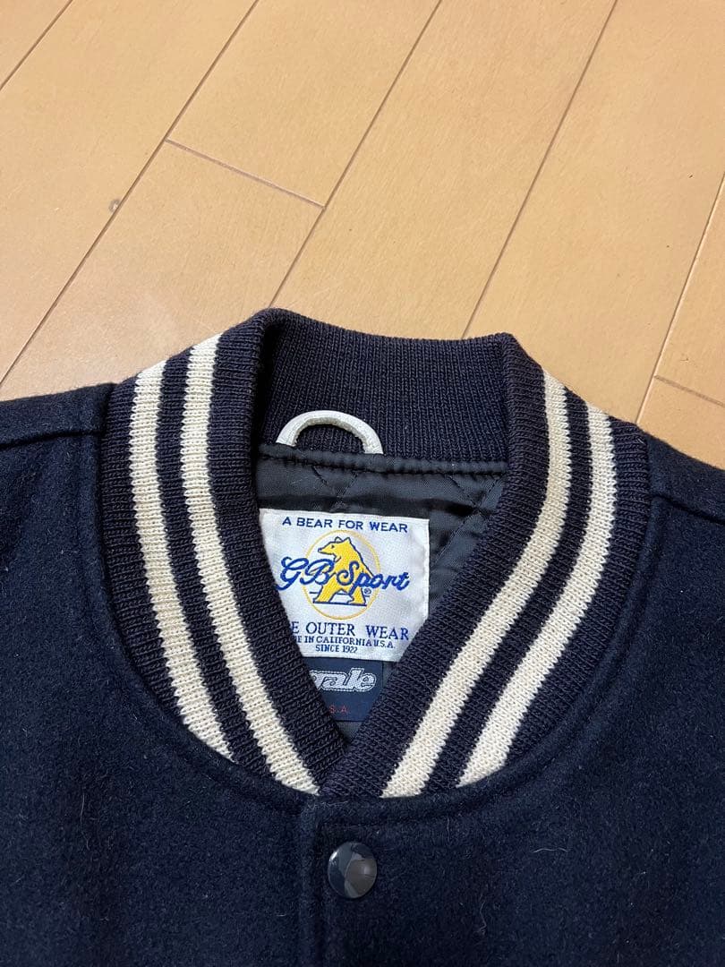 ＧＢスポーツ✖︎gale ゴールデンベア スタジャン　ウール　アメリカ製