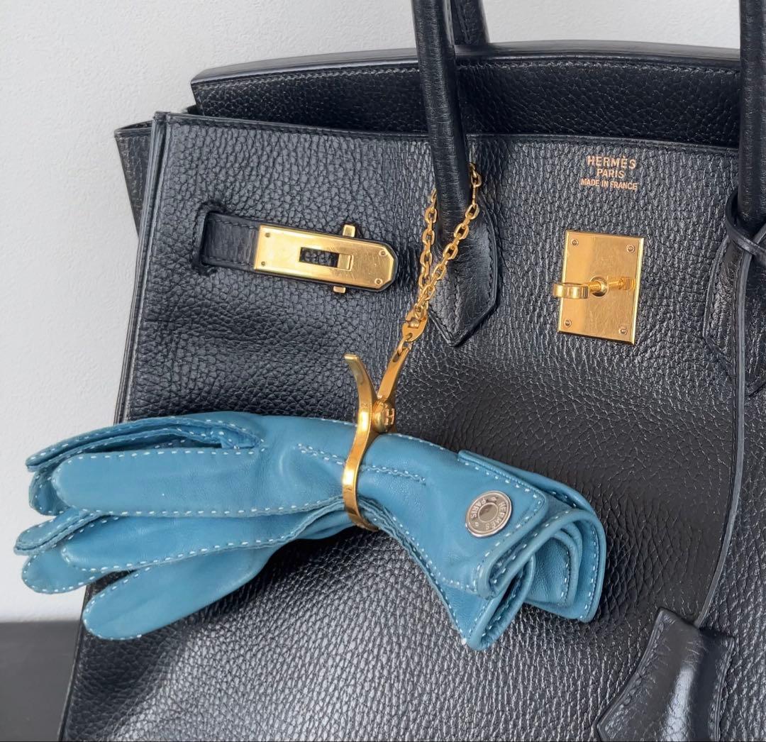 HERMES エルメス グローブホルダー フィルー ゴールド金具 鞄