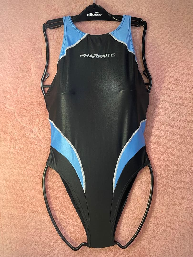 試着のみ PHARFAITE パルフェット クロッチレス クロスバック 競泳水着