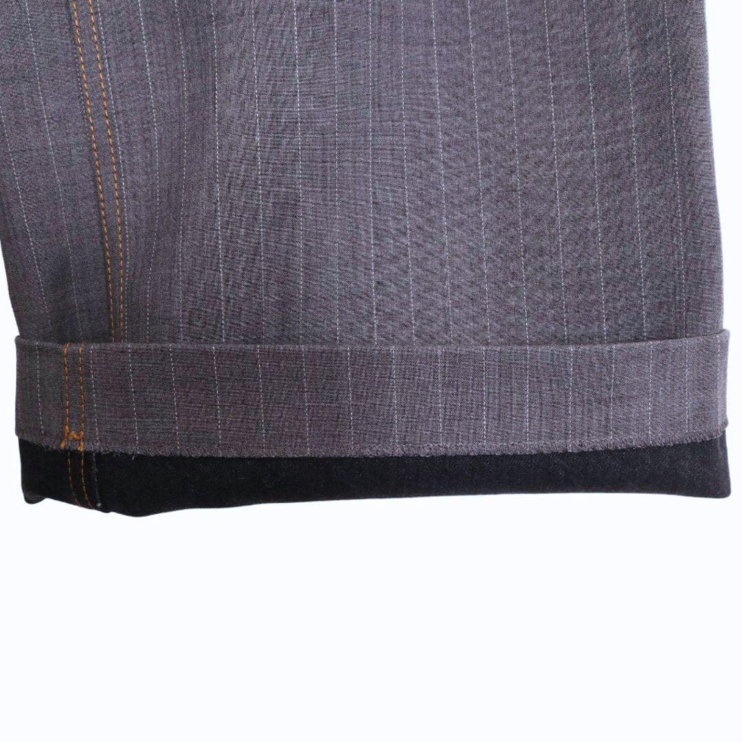 【新品】sacai グレストライプトラウザー ボトムス