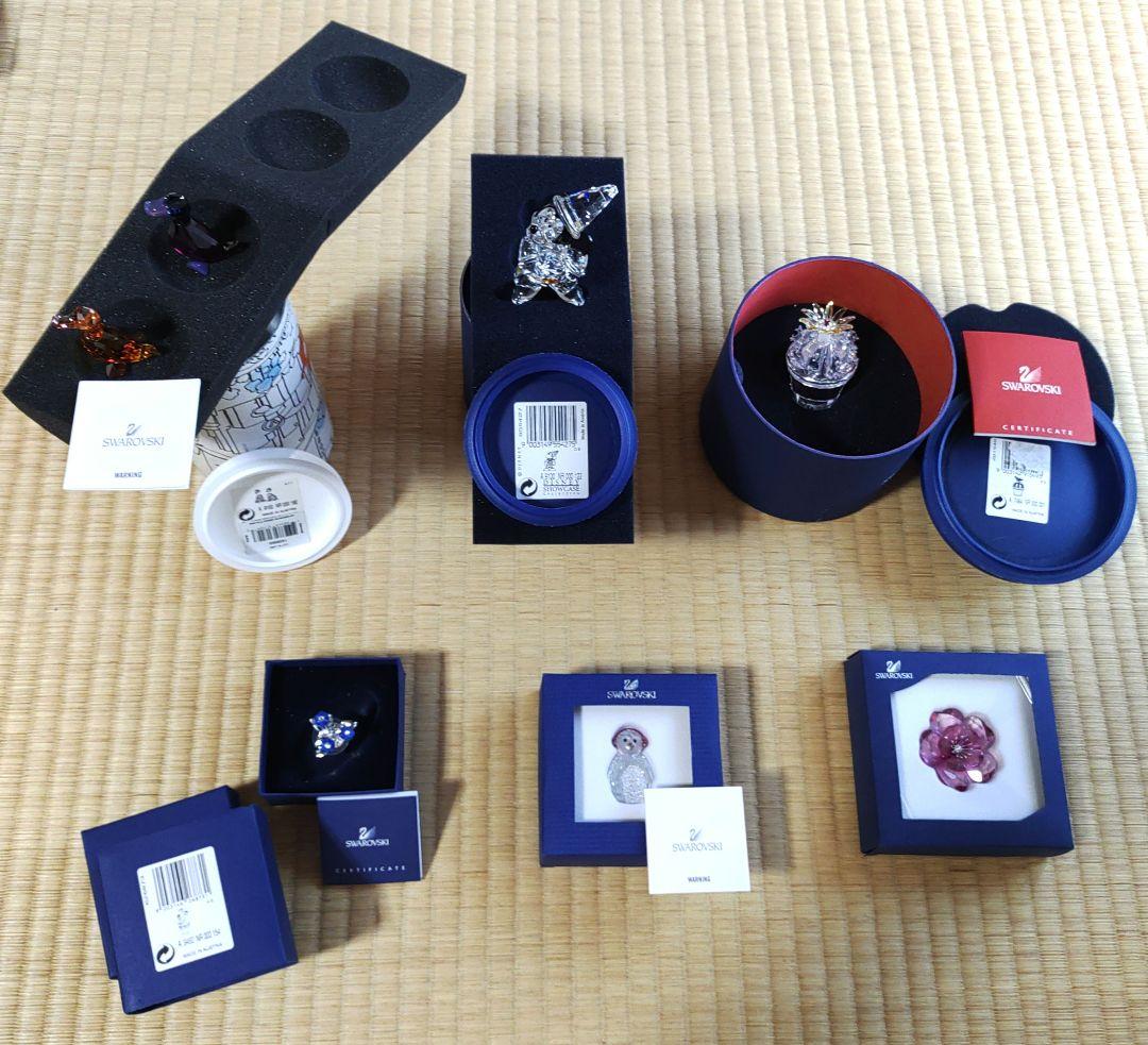 値下/新品/廃盤品/匿名送❯ SWAROVSKI スワロフスキー サボテン開花