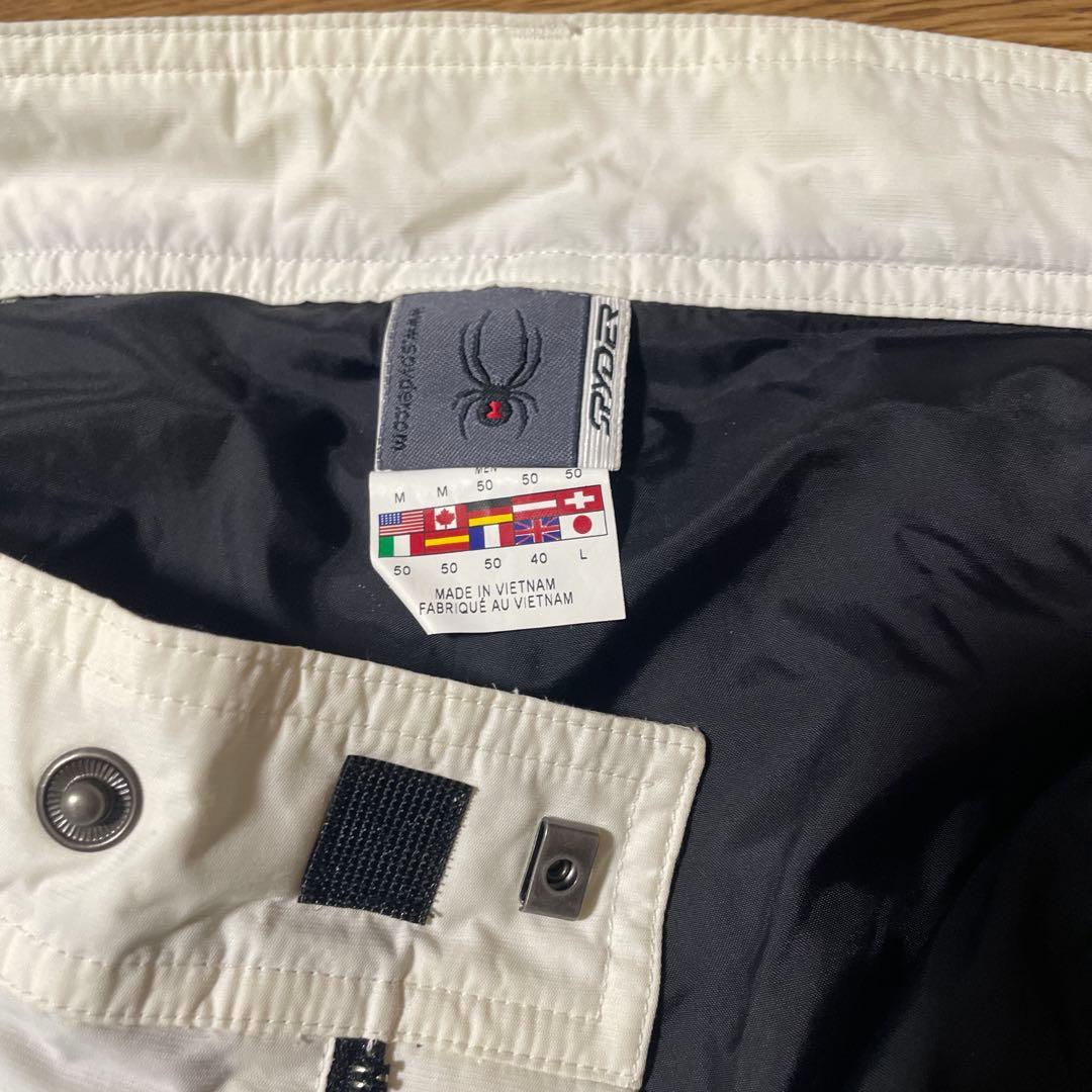 SPYDER スキーウェア ホワイト/ブラック