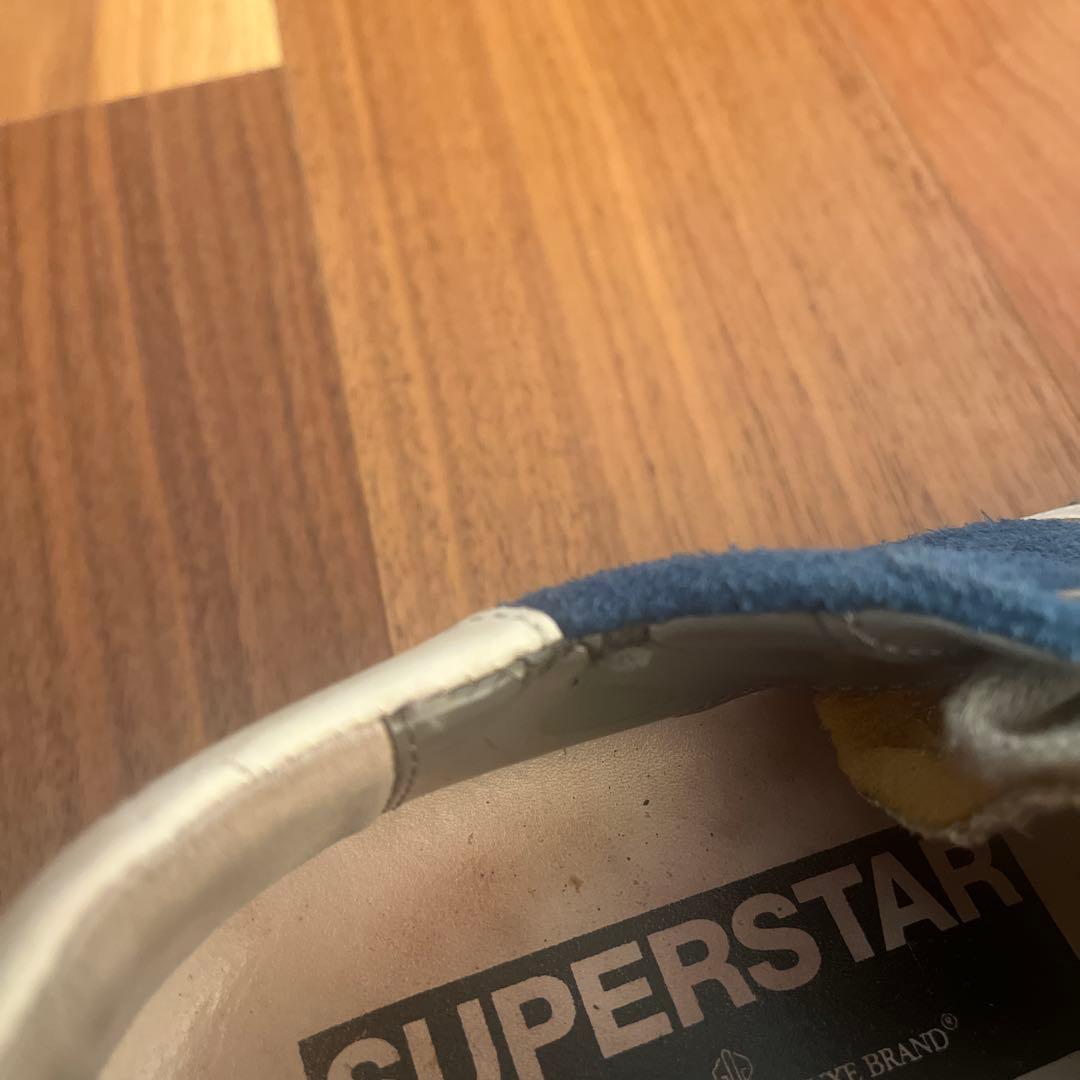 ジ*ン様 【期間限定】GOLDEN  スニーカーブルー本革