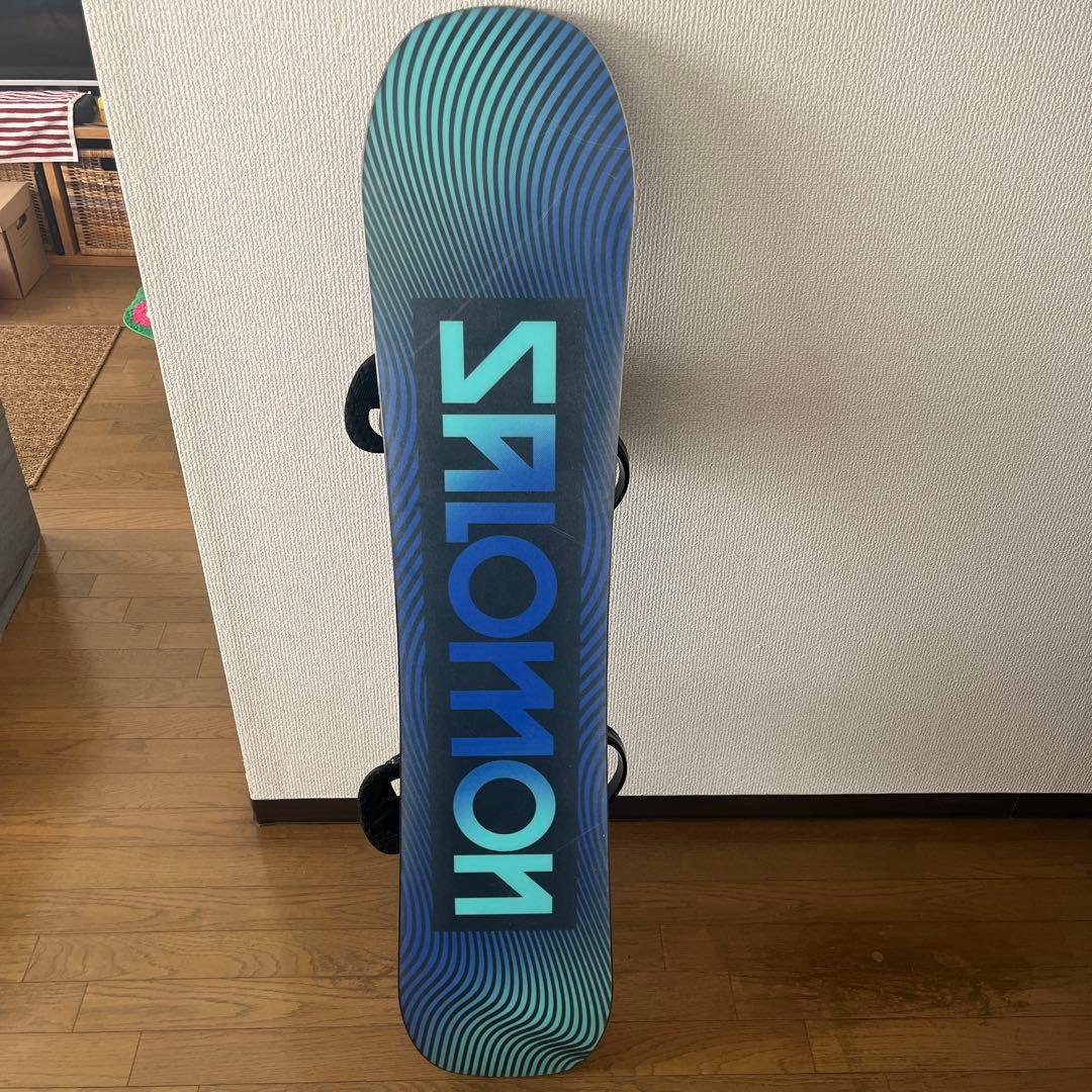 最終価格SALOMON スノーボード130cm BURTON バインディング バートン