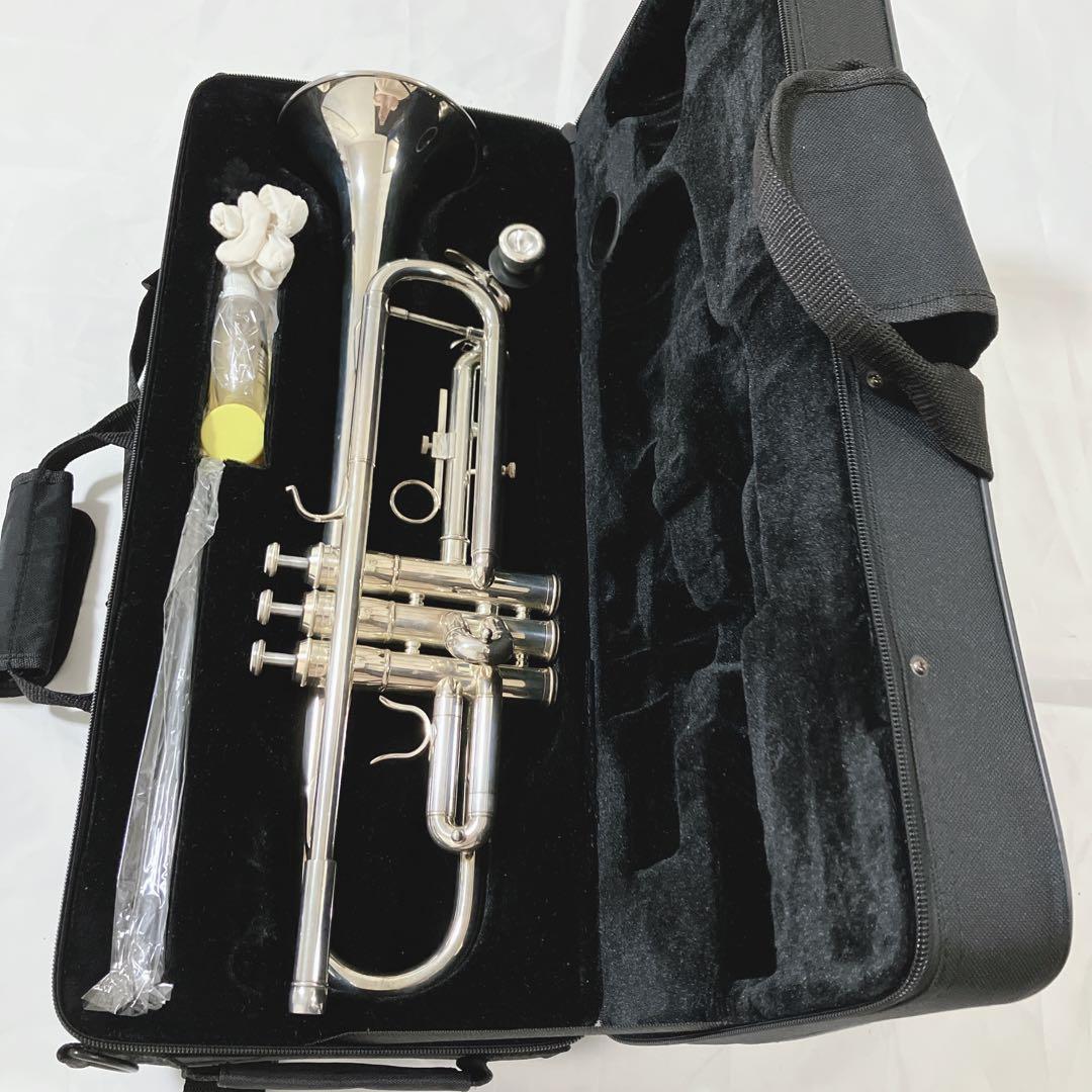 【Kaerntner ケルントナー】シルバー トランペット 本体＆ケース備品付き