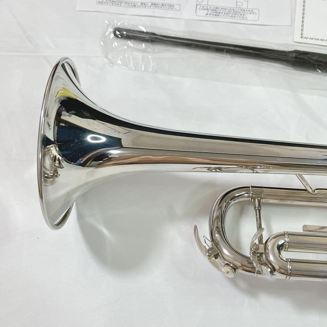 【Kaerntner ケルントナー】シルバー トランペット 本体＆ケース備品付き