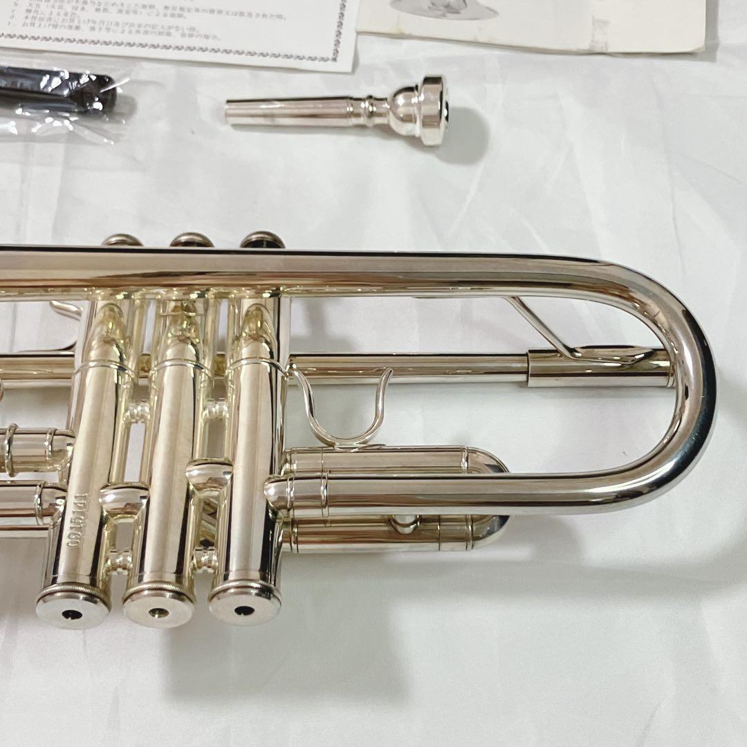【Kaerntner ケルントナー】シルバー トランペット 本体＆ケース備品付き