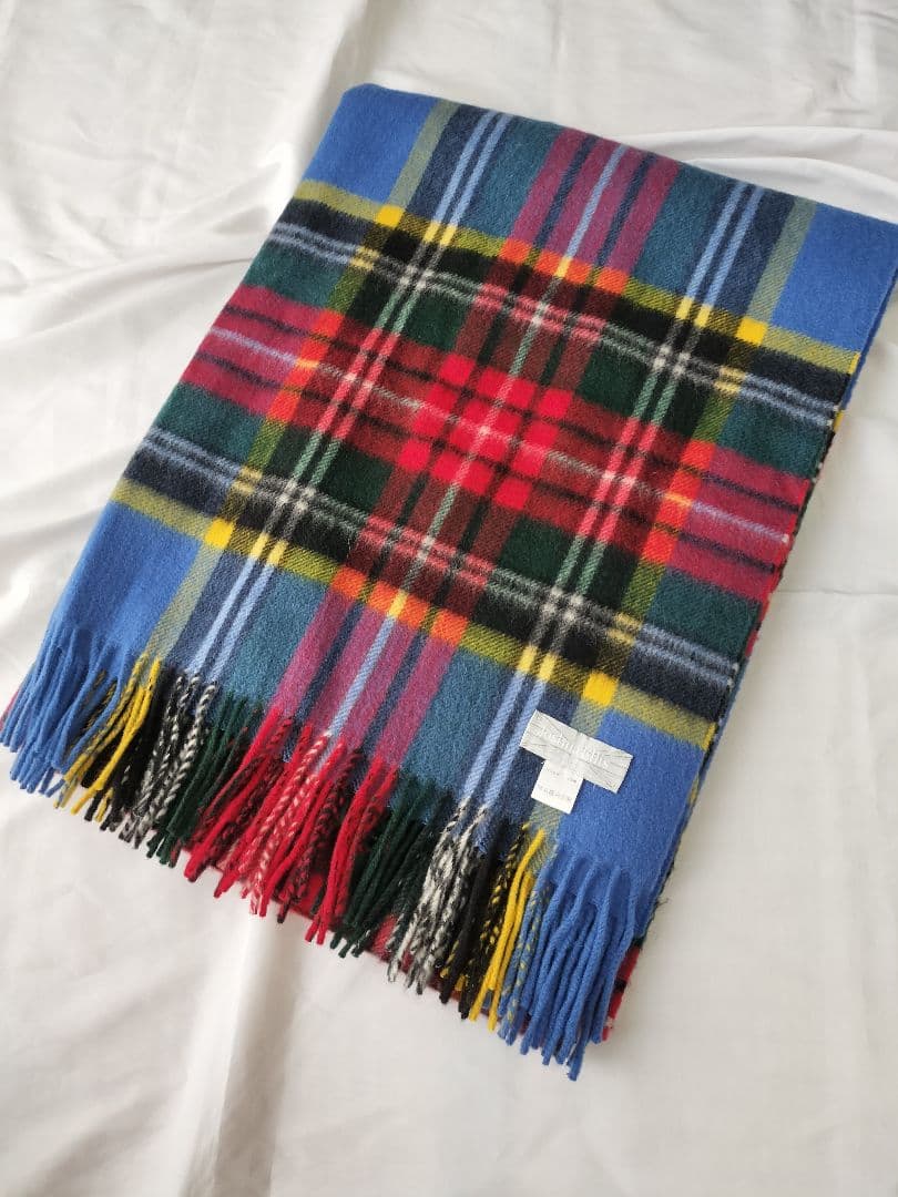 Joshua Ellis ジョシュアエリス　大判ストール　カシミヤ100%