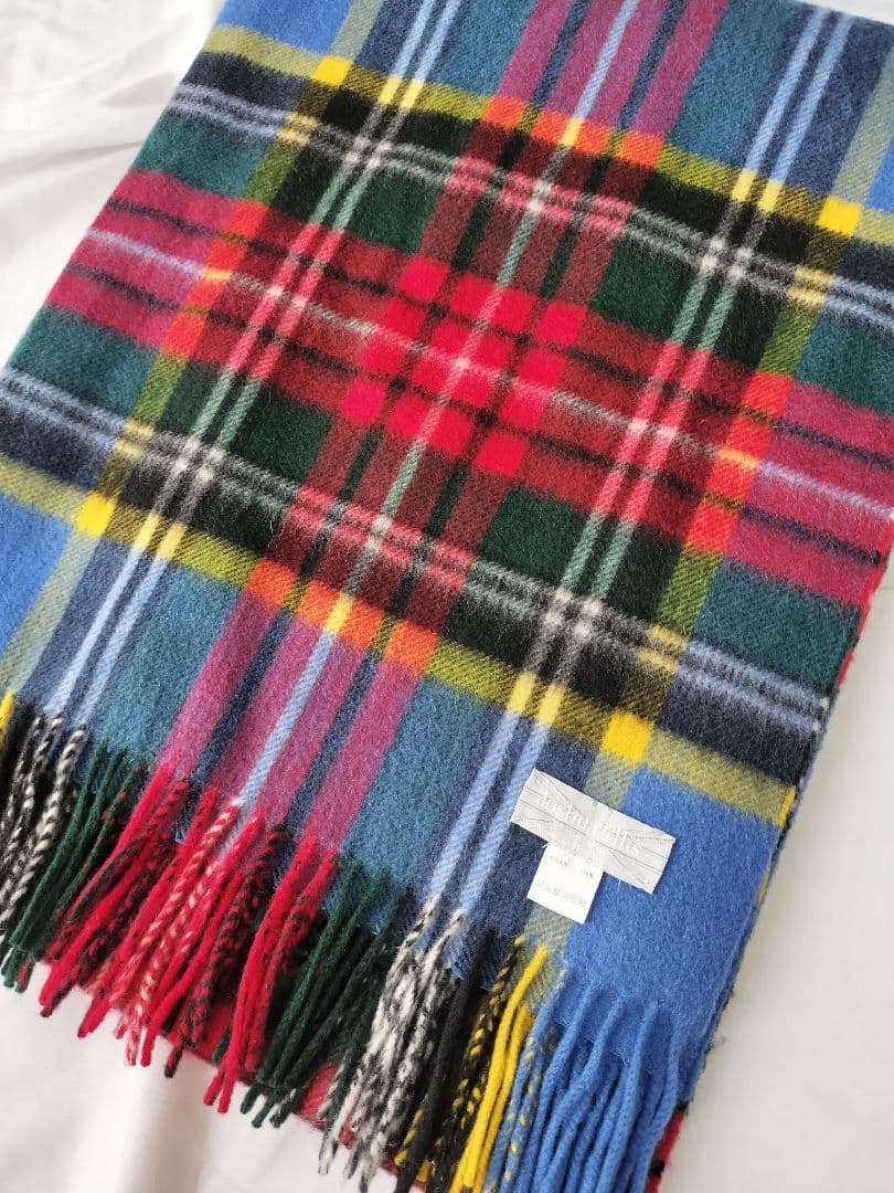 Joshua Ellis ジョシュアエリス　大判ストール　カシミヤ100%