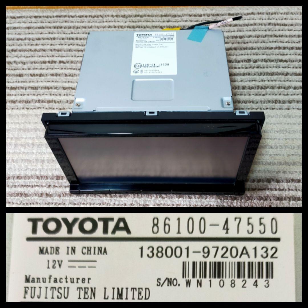 トヨタ 純正 SDナビ DSZT-YC4T フルセグ ナビロック解除済み C2