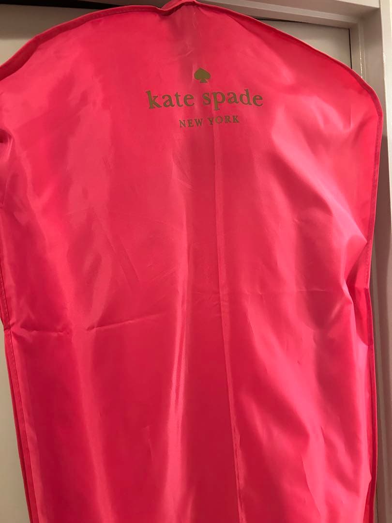 m　再値下げ　新品！ケイトスペード コート　ファーコート　バービー ピンク