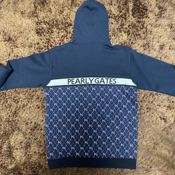 パーリーゲイツ　アーガイル柄　パーカー