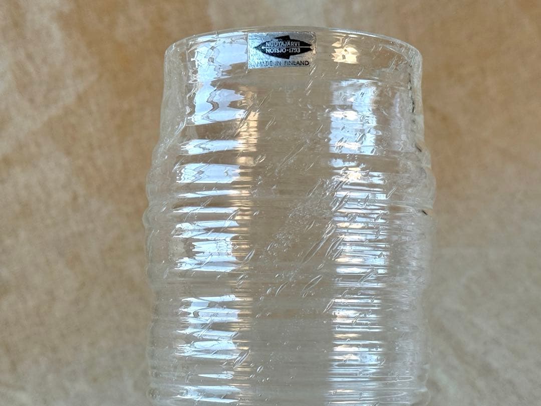 nuutajarvi vintage Base1494 フラワーベース