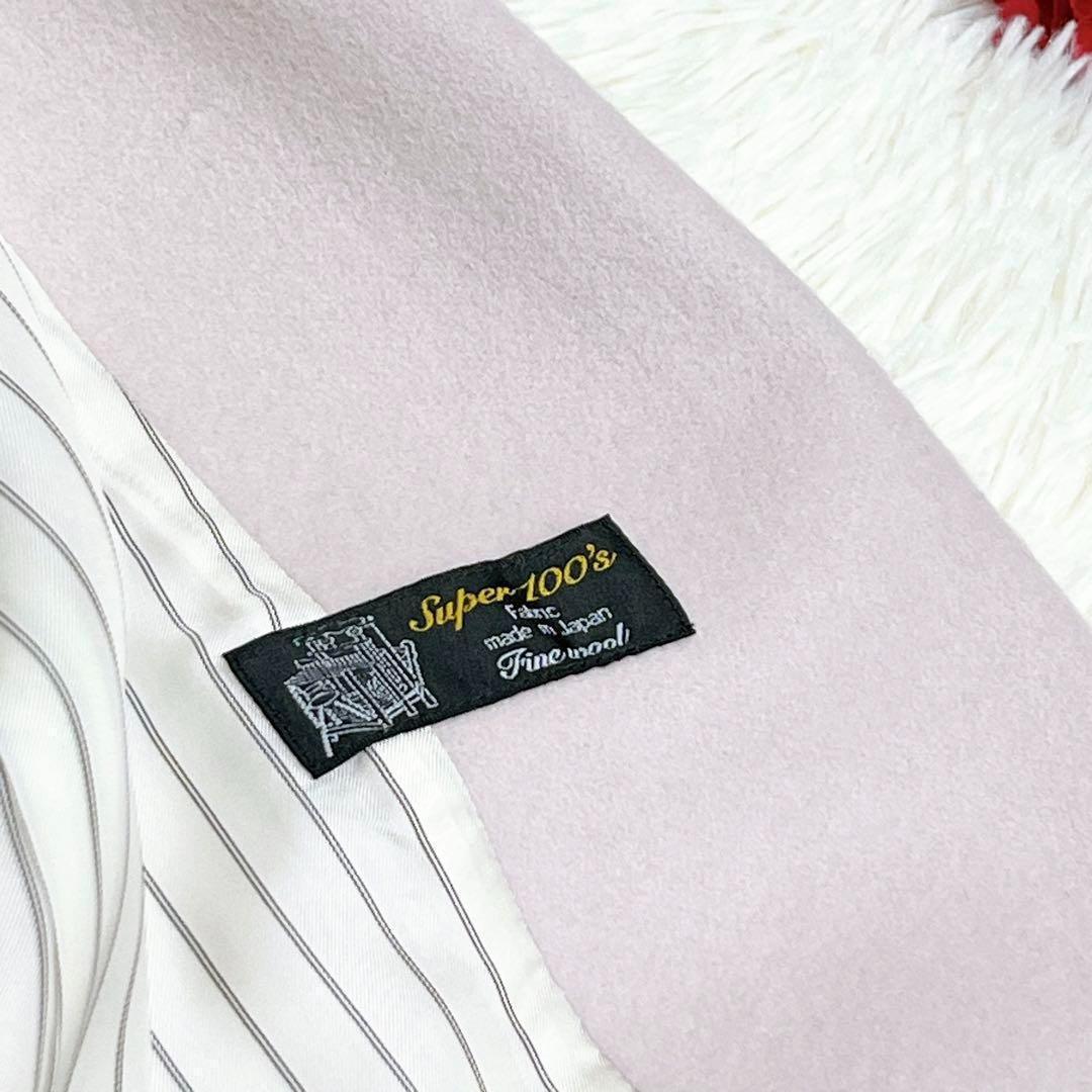 新品タグ付き✨　SHIPS チェスターコート　ピンク　ロング　レディース　ウール