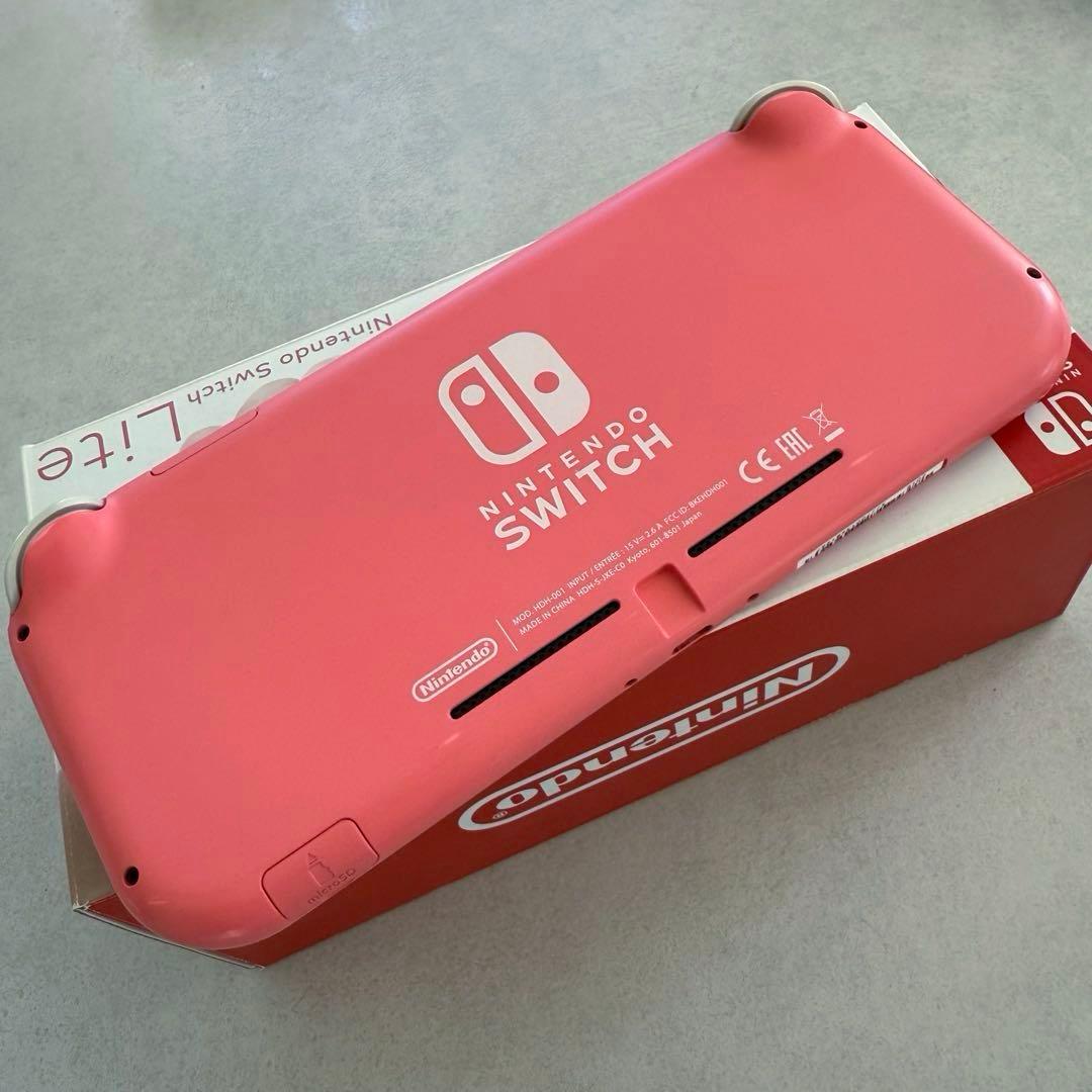 Nintendo Switch Lite コーラルピンク 本体 スイッチ ライト