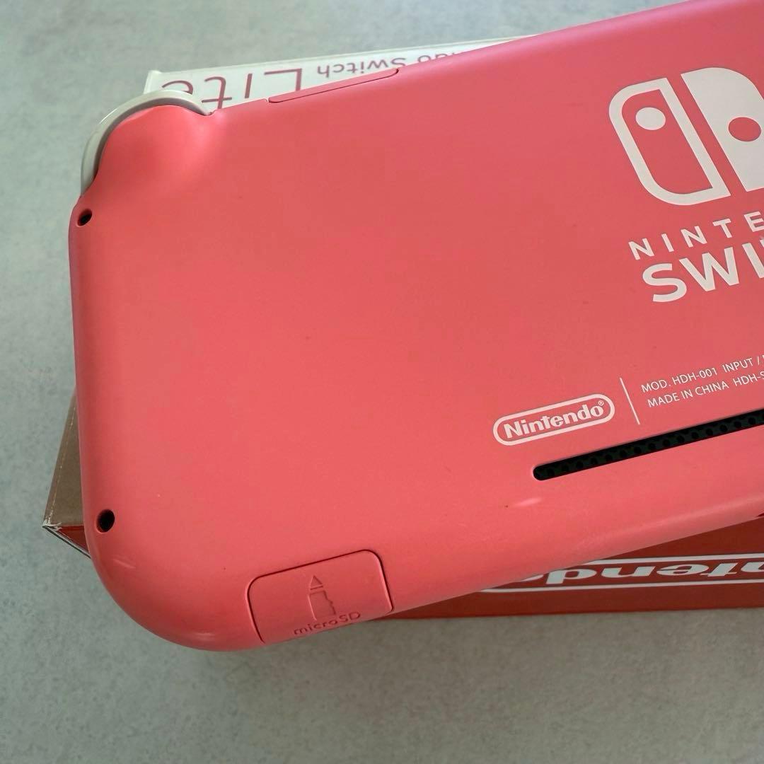 Nintendo Switch Lite コーラルピンク 本体 スイッチ ライト
