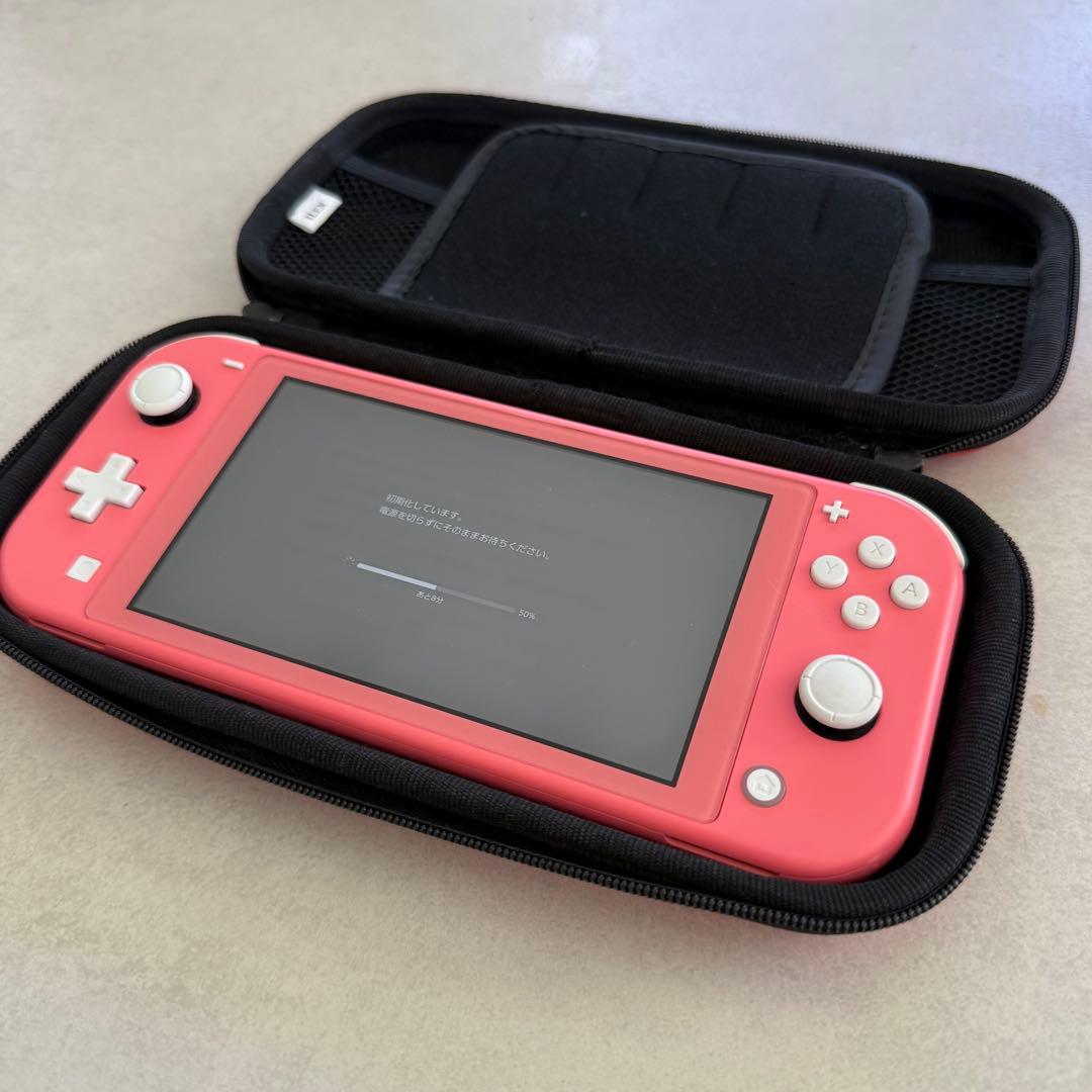 Nintendo Switch Lite コーラルピンク 本体 スイッチ ライト