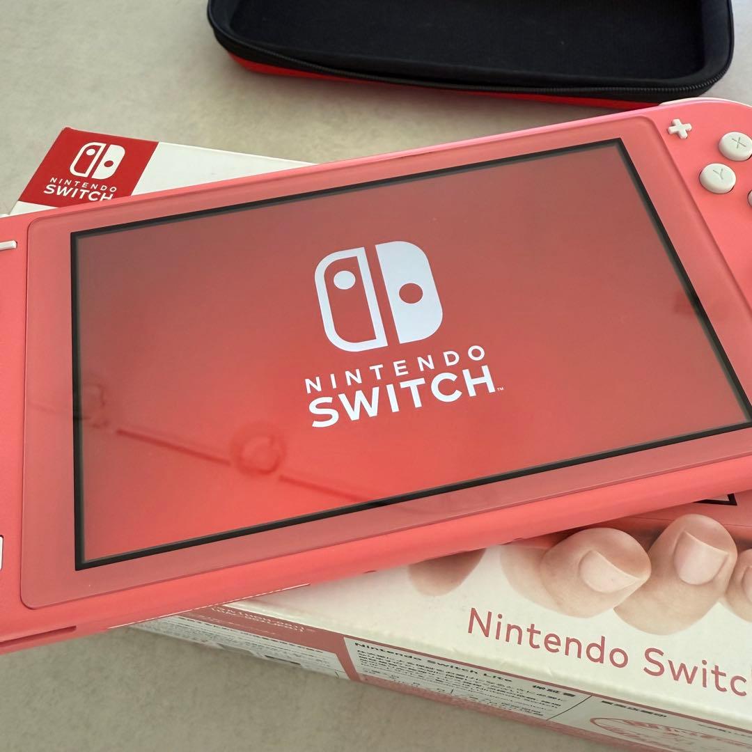 Nintendo Switch Lite コーラルピンク 本体 スイッチ ライト