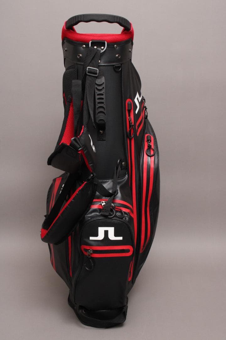 【良品】J.LINDBERG キャディバッグ《8.5型》スタンド 5分割 軽量