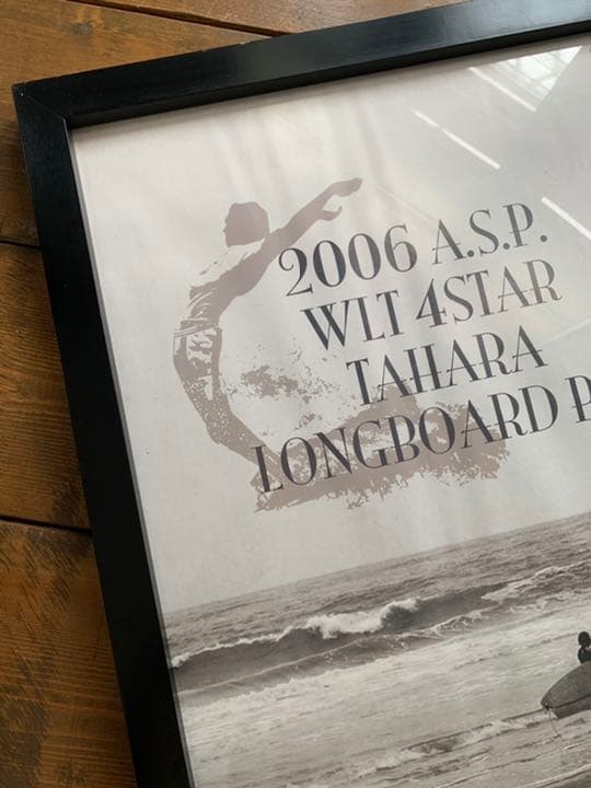 【希少】ASP WLT 4STAR TAHARA ロングボード 大会ポスター