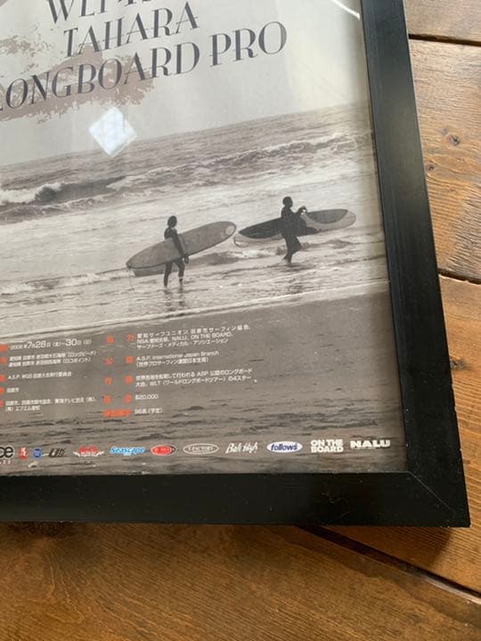 【希少】ASP WLT 4STAR TAHARA ロングボード 大会ポスター