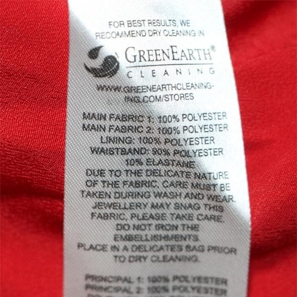 p*u様 セルフポートレイト ワンピース ティアード スパンコール レッド UK