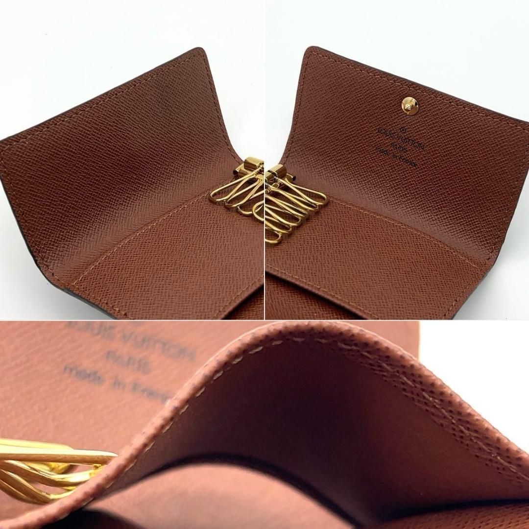 【極美品】ルイヴィトン モノグラム 6連キーケース イニシャル無し