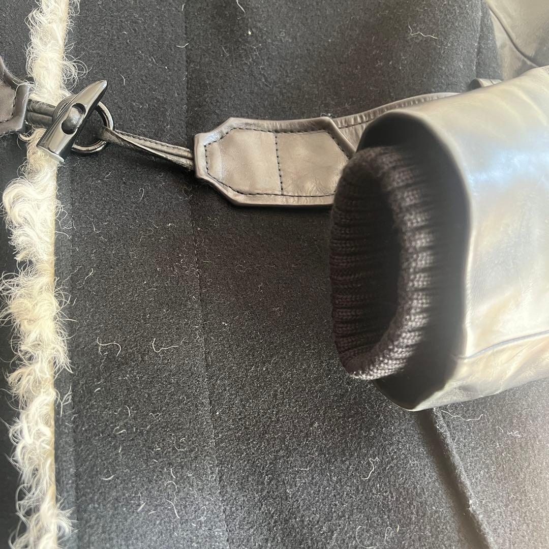 t*u様 バレンシアガ 袖切り替え ダッフルコート BALENCIAGA