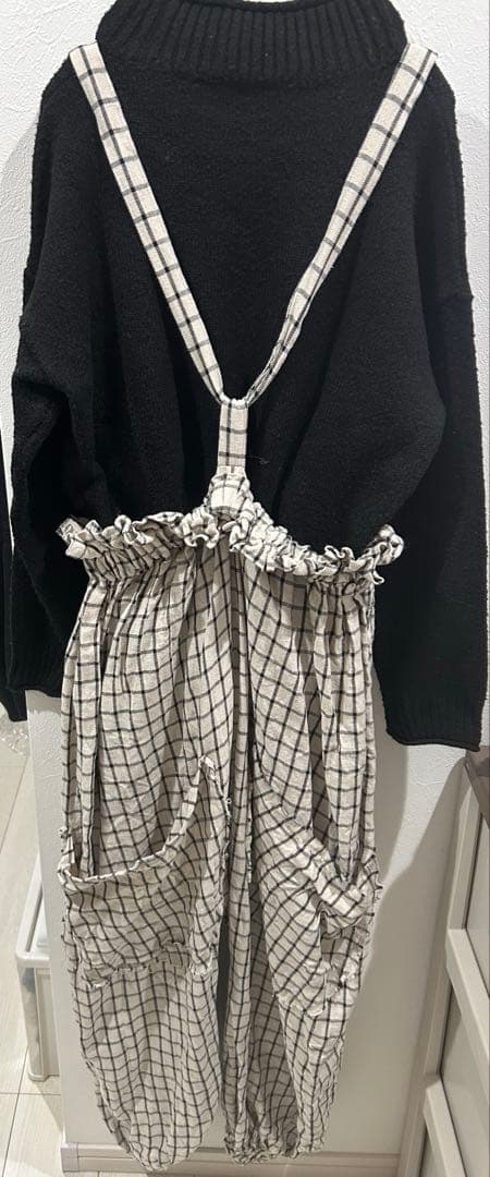 人気作家様　でかポケサロペットパンツ　marche' de soeur