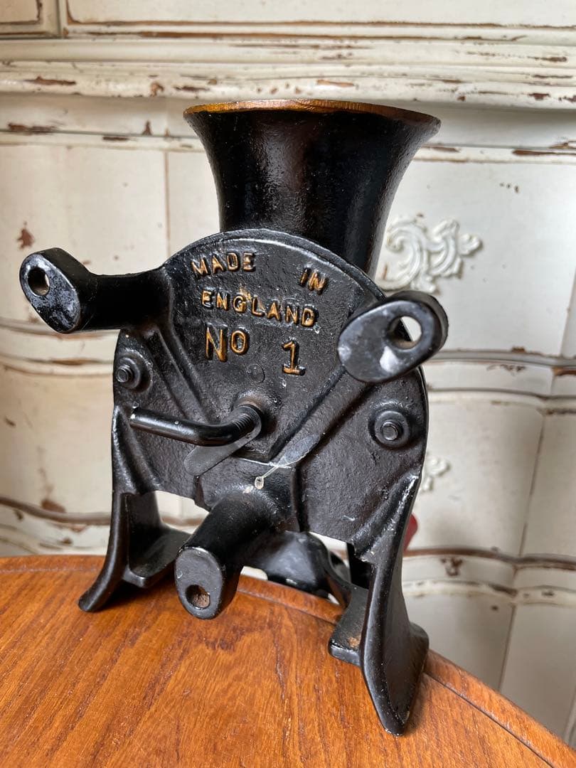 もも様専門イギリスアンティーク 壁掛け コーヒー ミル グラインダー