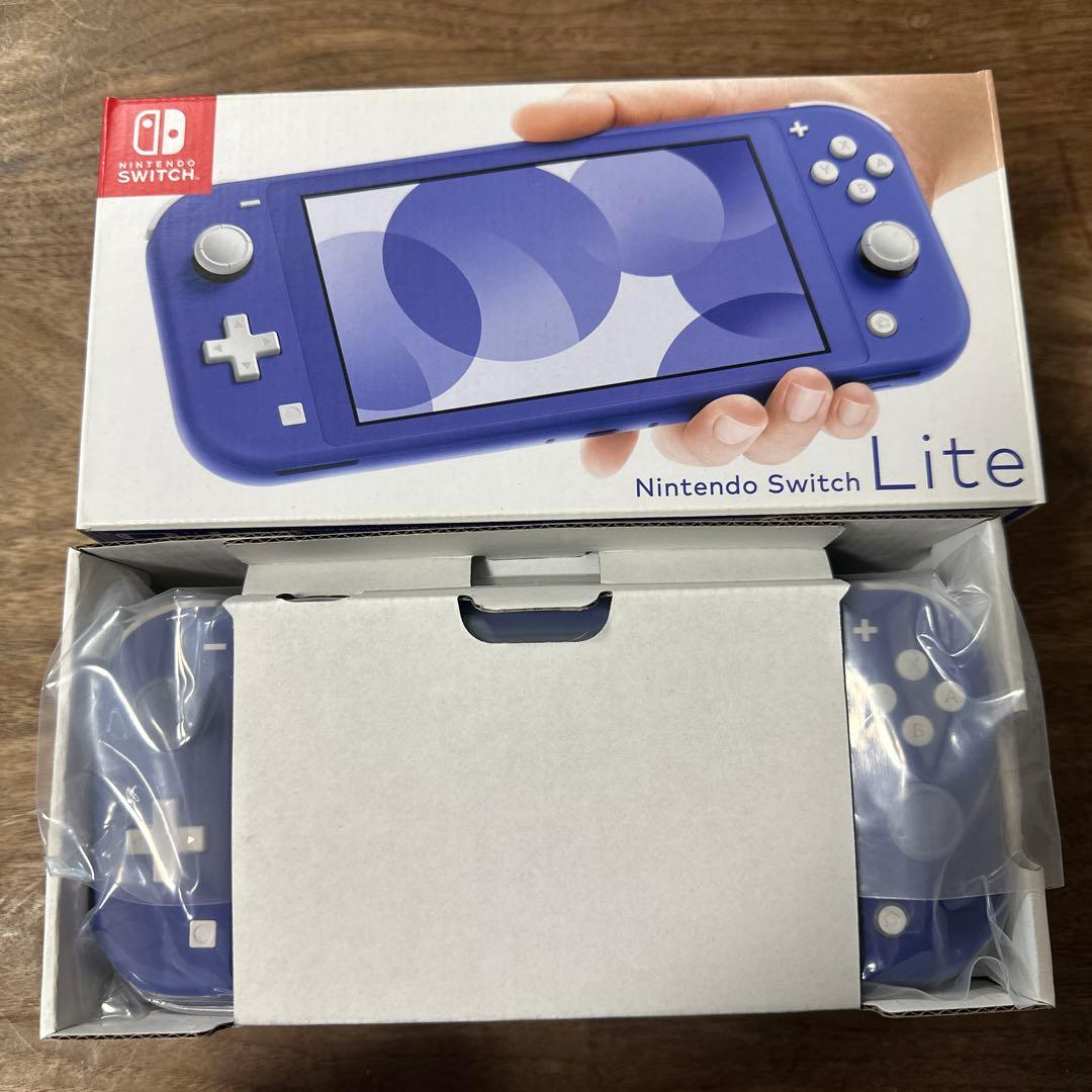 Nintendo Switch Lite パープル 本体 充電器、箱付き