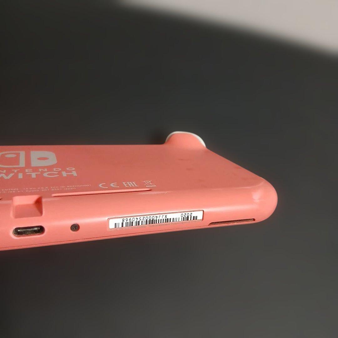 ジャンク Nintendo Switch Lite 2台 ターコイズ ピンク