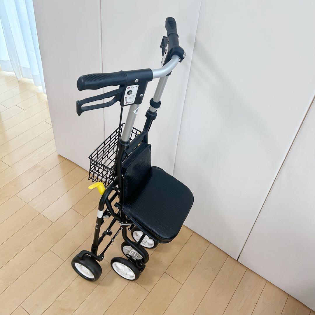 SHIMA 島製作所 シルバーカー テノール EVO クロコダイル BK