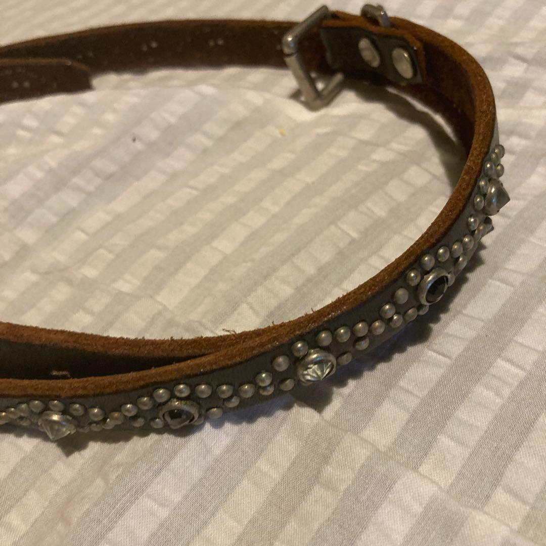 HTC スタッズベルト　32 希少スタッズパターン　ナロー スタッズベルト