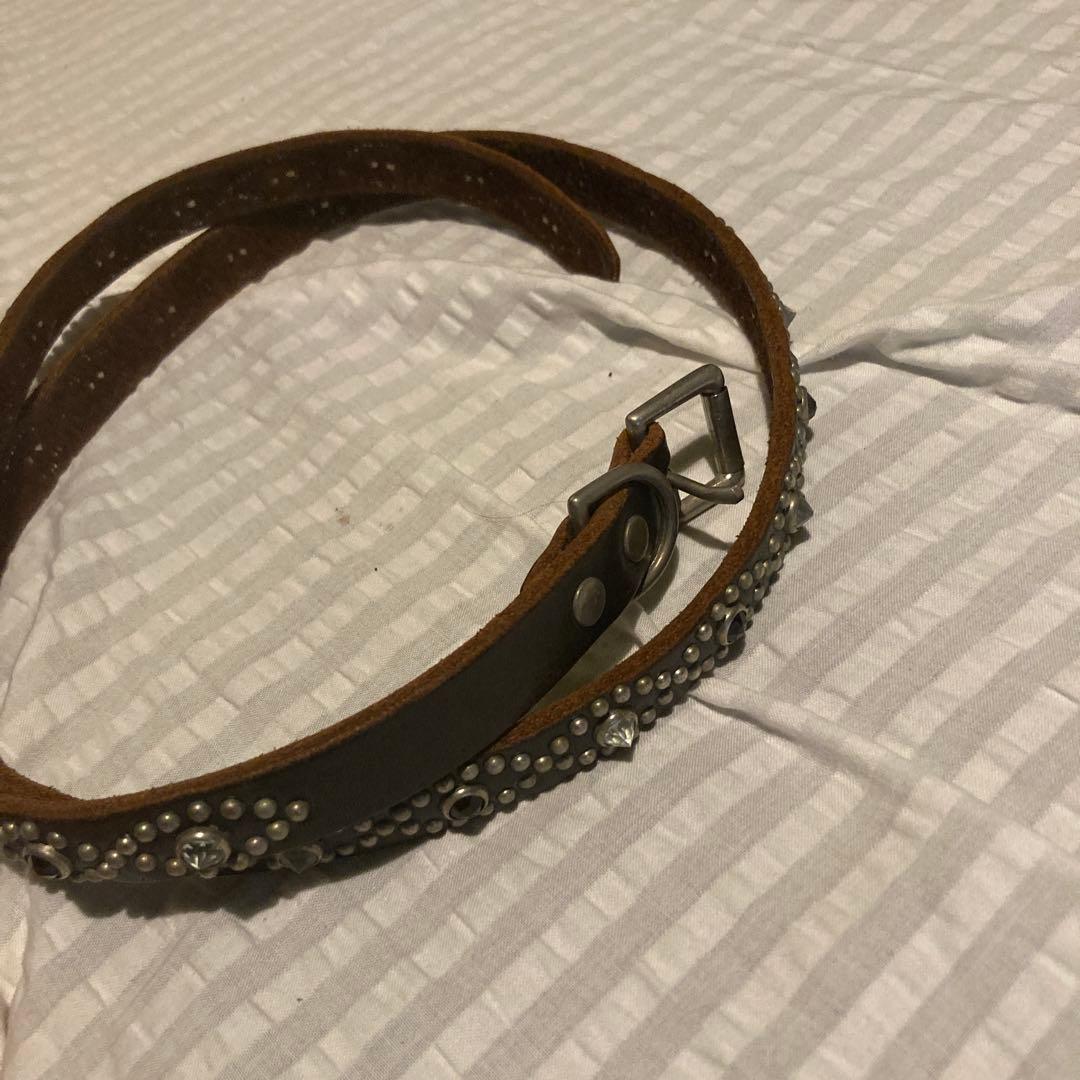 HTC スタッズベルト　32 希少スタッズパターン　ナロー スタッズベルト