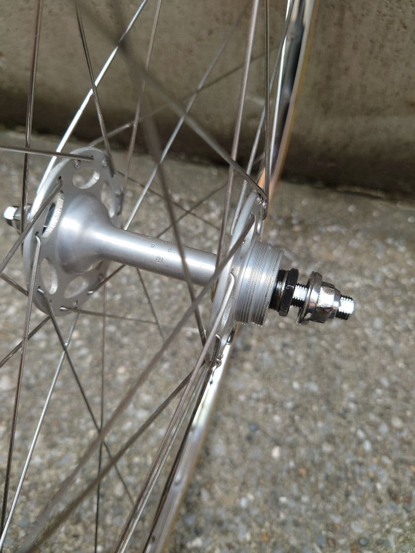 貴重　ピストホイール 前後セット　旧車ピストに