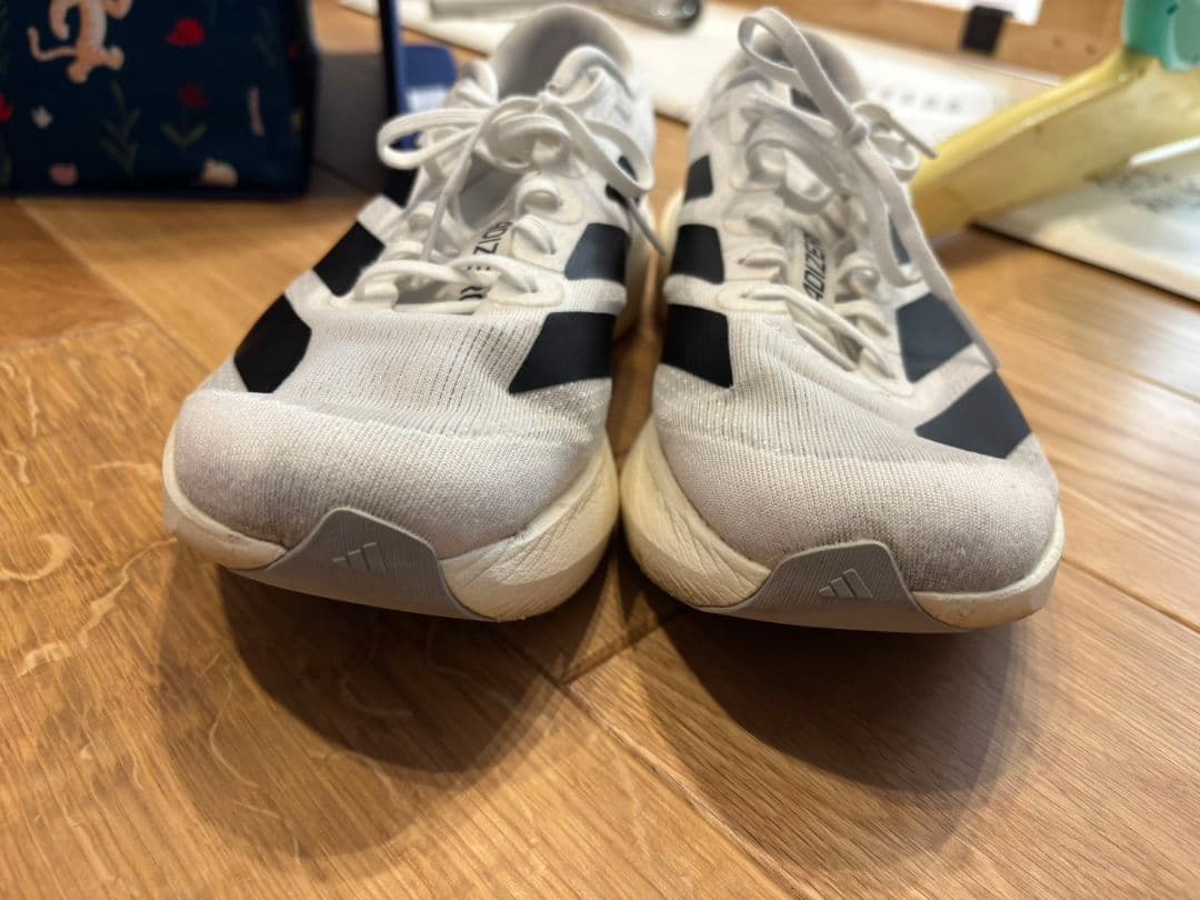 adidas ホワイト/ブラック　evo sl 26.5cm