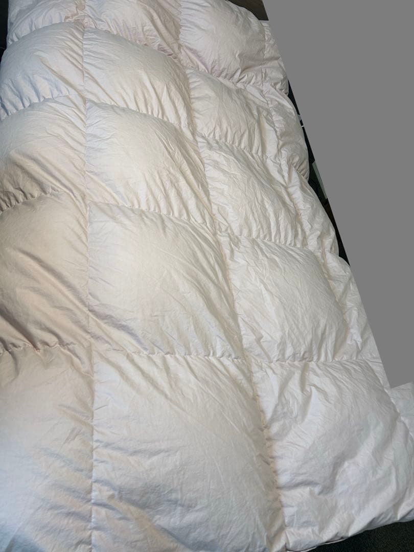 羽毛掛けふとん　シングルサイズ